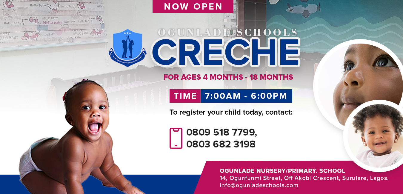 Ogunlade Schools - Creche Service